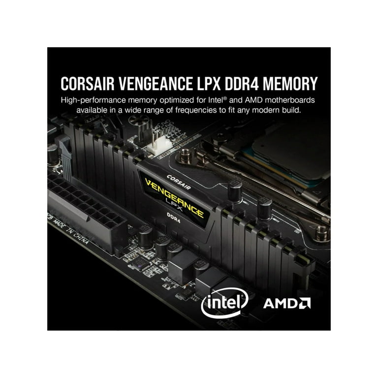 CORSAIR Vengeance LPX 128GB (4 x 32GB) DDR4 2666 (PC4 21300) Desktop Memory Mode
