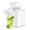 White, variant on CONCETTA Countertop Ice Maker, Machine Self-Cleaning, 2 Sizes Bullet Ice, Portable Ice Machine with Ice Scoop, Basket and Handle, Black