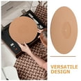 thumbnail image 3 of LOLIPPYY 3Pack Cork Pads Practical Round Design for Record Players Improvement and Protection, 3 of 5