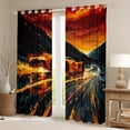 thumbnail image 2 of Castle Fairy Adults Sport Car Curtains Pack of 2 (42x84 Each),Car Theme Curtains Blackout, 2 of 6