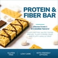 thumbnail image 3 of WonderSlim Protein & Fiber Bar, Fluffy Nutter, 15g Protein, 6g Fiber, Gluten Free (7ct), 3 of 6