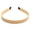 Camel, variant on Leather Headband for Women Thin Hairband Comfortable Hair Accessory 1 Count, Brown
