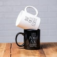 thumbnail image 4 of Mainstays 14 fl oz. Sentiment White Stoneware Mug "...But Coffee First", 4 of 5
