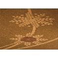 thumbnail image 1 of Ahgly Company Indoor Rectangle Patterned Neon Orange Area Rugs, 7' x 9', 1 of 6