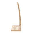 thumbnail image 6 of Wuzstar 3 Tier Bamboo Towel Rack Solid Wood Leaning Ladder Quilts Drying Stand Holder for Living Room or Bedroom, 6 of 12