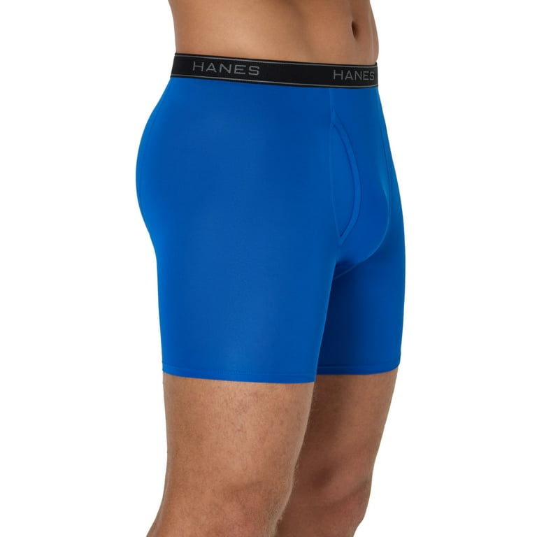 ボクサーパンツ Hanes Boxer Briefs Hanes Men's Performance Boxer Brief Underwear Pack, Stretch