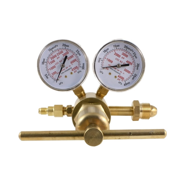 SUA - Azote/gaz Inerte - Étape Unique 0-1400 PSI, Régulateur Haute Pression, CGA-580