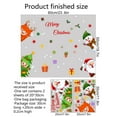 thumbnail image 2 of Christmas Snowflake Window Clings Stickers for Glass, Xmas Decals Decorations Holiday Snowflake Santa Claus Reindeer Decals for Party, 2 of 5