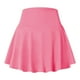 thumbnail image 1 of Falda de tenis 2 en 1 con pantalones cortos para mujer: falda pantalón deportiva de nailon y spandex transpirable con cintura elástica para correr y hacer ejercicio, 1 of 7
