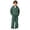 R93-Dark Green, variant on RMGVDSD Boys Clothes 2 Piece Fashion Fall Outfits Quarter Zip Hoodie Sweatshirts Wide Leg Sweatpants Solid Color Sweatsuit Sets With Pockets 6-7 Years