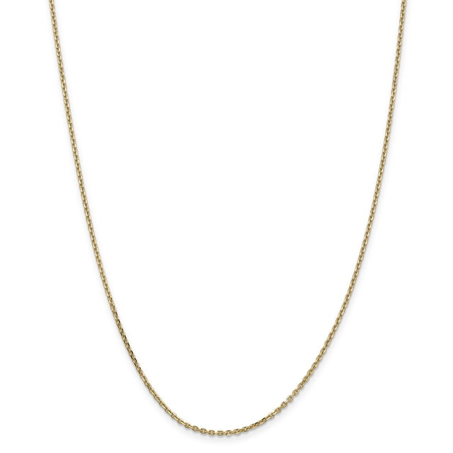14k 1.65mm Solid D/C Cable Chain (Weight: 4.28 Grams, Length: 18 Inches)