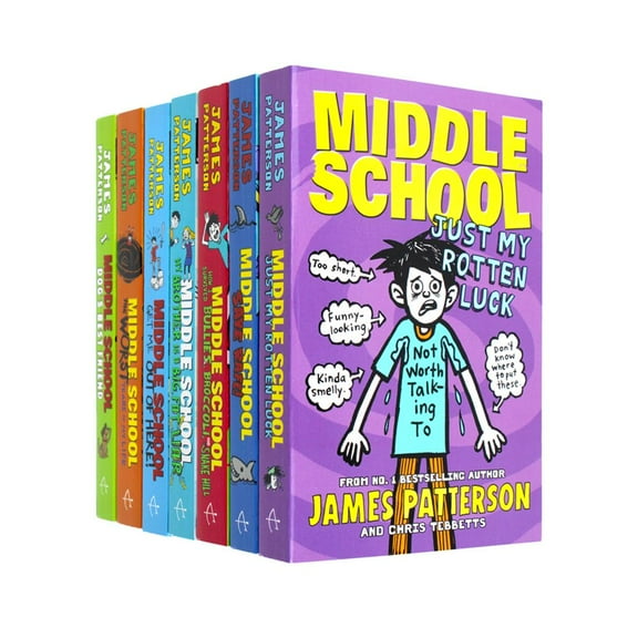 Middle School 7 Books Collection Set By James Patterson Dog's Best Friend