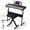 Black+Z-Type Stand, variant on Ktaxon 61 Keys Keyboard Piano with Lighted Keys, Z-Stand, Piano Bench, Black