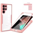 thumbnail image 3 of Funda de cuerpo completo para Samsung, carcasa protectora frontal y trasera de lujo, transparente, 360, para S24 S23 S22 Ultra S21 FE Plus A53 A52 A32 A34 A13 A23 A54 5G, 3 of 5