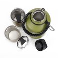 thumbnail image 7 of Ozark Trail 3 Piece Stainless Steel Vacuum Bottle Tumbler Combo, Green/ Brown, 7 of 7