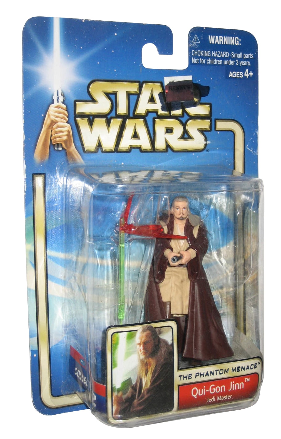 Star Wars The Phantom Menace Qui-Gon Jinn Action Figure - Walmart.com - Walmart.com
