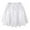 White, variant on Ediodpoh Carnival Skirts for Women Fashion High Waist Pleated Solid Color Loose Metallic Sparkly Flared A Line Mini Skort Mini Skirt Coffee XL