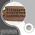 thumbnail image 4 of Molde para Galletas 26 Piezas Acero Inoxidable Inteprter Tipo 2, 4 of 6