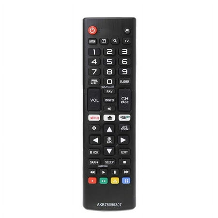 GENEMA Remote Control AKB75095307 3V for LG AKB75095303 Led Smart TV 55LJ550M 32LJ550B 32LJ550M-UB Controller Player Replacement Long Transmission Distance