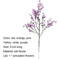 thumbnail image 2 of HEVIRGO Faux Flower Beautiful DIY Vivid Gypsophila Fake Silk Artificial Flower for Daily Life, 2 of 2