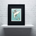 thumbnail image 4 of Carla Martell 'Fish Boy' Black Matted Framed Art, 4 of 5