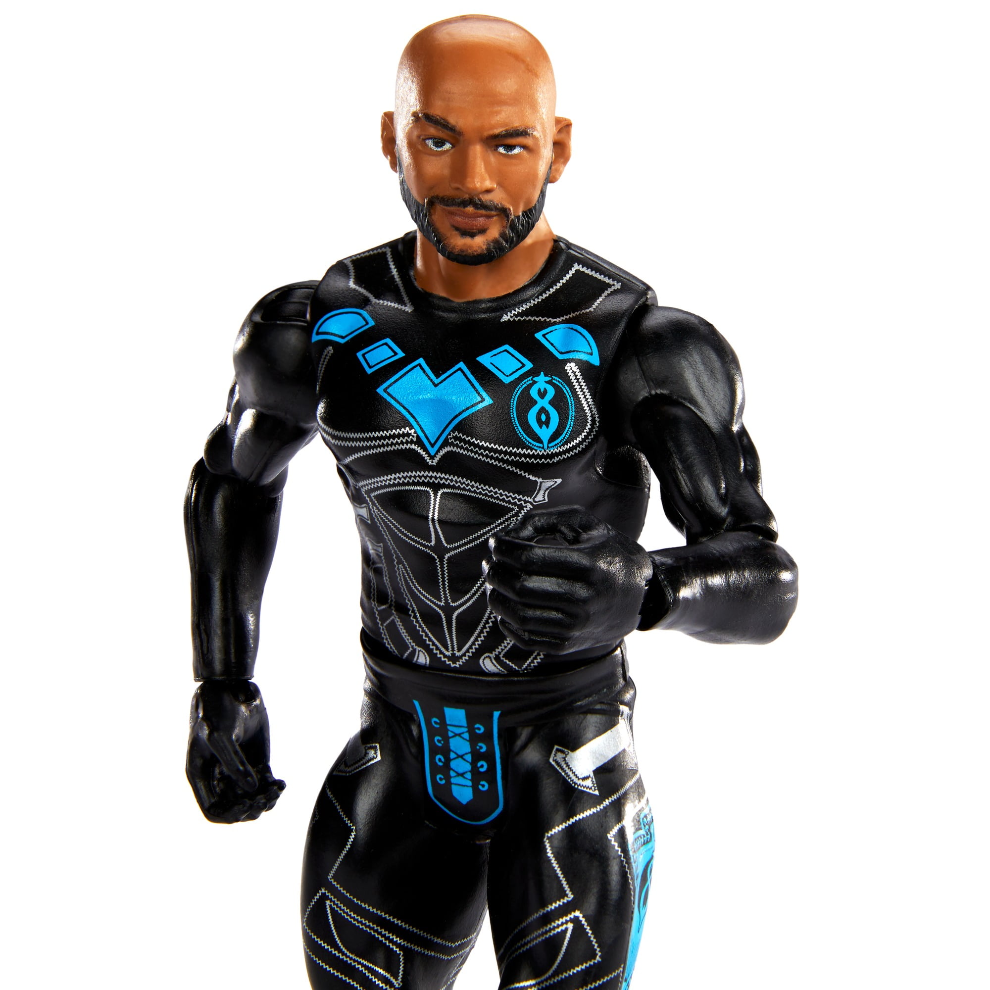​WWE Ricochet Action Figure in 6-inch Scale with Articulation & Ring Gear