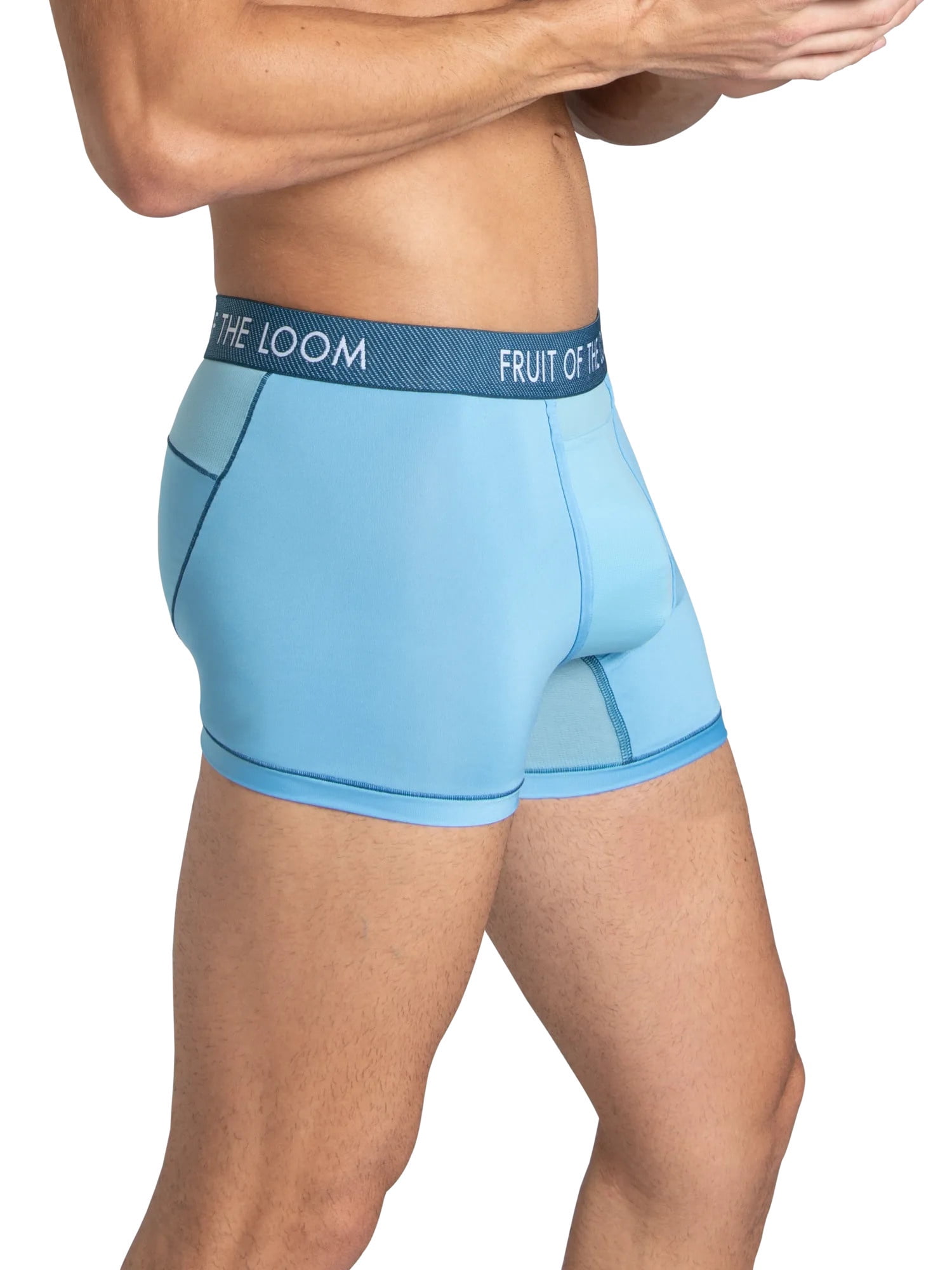 Fruit of the Loom Men's Performance Boxer Briefs - Cooling Mesh Zones, Quick Dry, Odor Control, 6-Pack Value Bundle