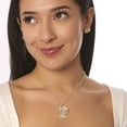 thumbnail image 3 of Sanrio Hello Kitty Crystal Pendant Necklace - Gold-Tone with Colorful Enamel Accents, 3 of 8