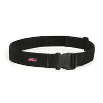 Genuine Dickies Adjustable Men's Nylon Work Belt, Black, 2 in