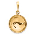 thumbnail image 3 of Collier Pendentif Sport en Or Jaune 10k Basketball, 3 of 8