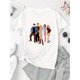 thumbnail image 3 of Creative Designs for Young People, Featuring Printed Patterns on Women'S Trendy Round-Neck Short-Sleeve T-Shirts, Simple And Casual Sportswear, Perfect for Comfortable Summer Outfits During Holidays., 3 of 8