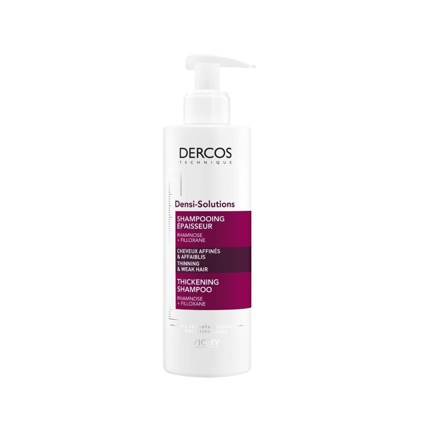 Vichy Dercos Densi-Solutions Thickening Shampoo, 250 ml, Shiny
