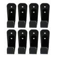 thumbnail image 5 of CTIRCHIU 4Pairs Hiking Poles Wall Organizers Black Acrylic Stand for Fishing Rod and Hockey Stick, 5 of 10