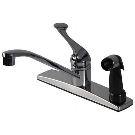 Avalon Kitchen Faucet Single Loop Handle with Spray Chrome Finished