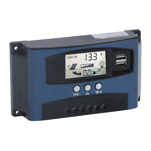 Regulador solar LCD, controlador de carga solar MPPT, controlador solar LCD, controlador de carga solar de grado profesional