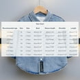 thumbnail image 3 of Zpanxa Girls Jean Jacket Kids Lapel Short Sleeve Washed Denim Shirt Jacket Toddler Girls Casual Layering Jean Top, 3 of 6