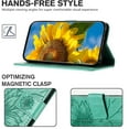 thumbnail image 5 of Funda tipo cartera con girasoles grabados para iPhone 11, multifuncional, elegante y con protección total., 5 of 5