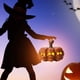 thumbnail image 5 of Cabeza de Calavera de Halloween Luz Nocturna de Ahorro de EnergíaDecoración de Halloween Resina Forma de Calabaza Lámpara de Adorno de Escritorio para Oficina Hogar Brillar Juguete, 5 of 6