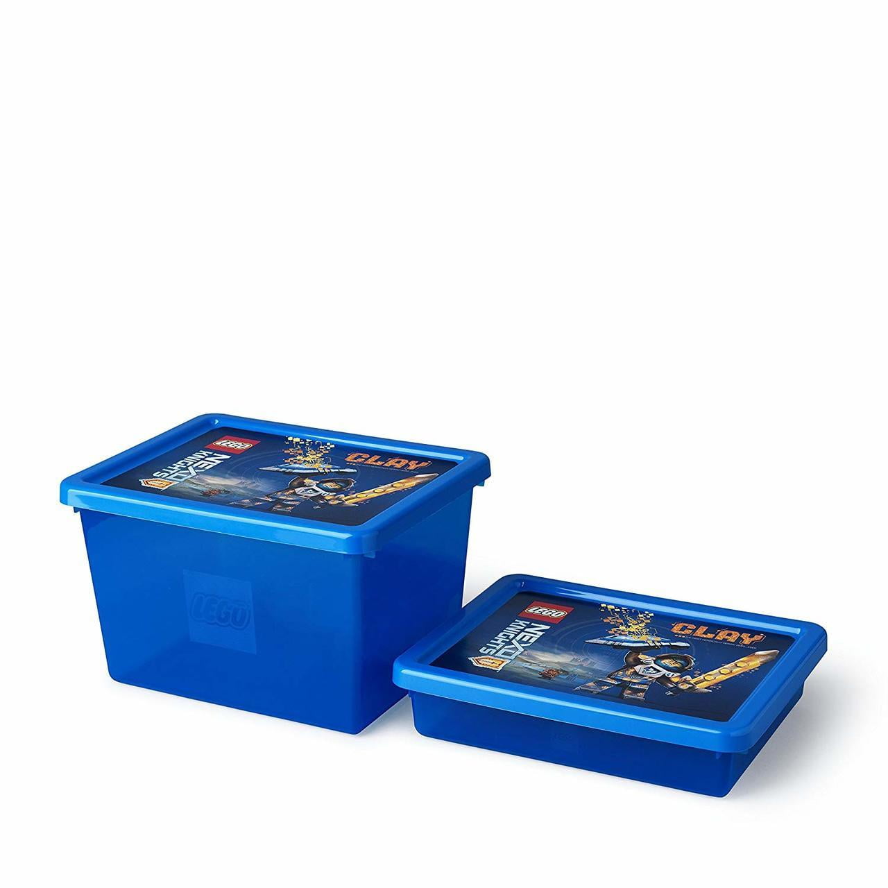 Sorting Box / Storage Case, NEXO KNIGHTS - Clay, Trans-Dark Blue