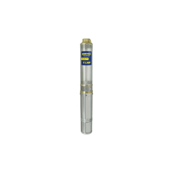Bomba Sumergible P/ Pozo Profundo 1 1/2hp Agua Limpia Surtek BSP615
