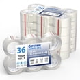 thumbnail image 1 of Cinta de embalaje Lifetime Supplies, 36 rollos, transparente de 2" y 2.4 mil, 1 of 7