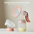 thumbnail image 6 of Frida Mom 2-in-1 Manual Breast Pump with Hands-Free Silicone Suction Cup, Milk Collector, Wireless Ergonomic Handle, and SoftFeel Flange for Breastfeeding, 6 of 6