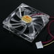 thumbnail image 4 of Destornillador Luz LED CPU Ventilador de refrigeración Computadora PC Caja transparente Quad 12CM Disipador de calor Verde Hugtrwg  Para estrenar, 4 of 6