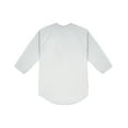 thumbnail image 4 of Ma Croix Men's Basic Raglan 3/4 Sleeve Tee Shirts Baseball Solid Athletic Crew Neck, 4 of 5