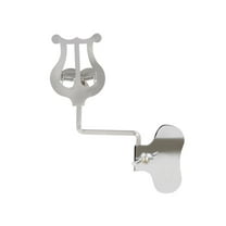 Metal Clarinet Marching Lyre Sheet Music Holder for Trumpet/Cornet/French Marching Band BB Clarinets Accessories