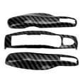 thumbnail image 4 of Protecteur de Clé Sans Clé, Boîtier de Clé Télécommande Voiture Style Fibre de Carbone Brillant Résistant aux Rayures pour 2011-2015 92A, 4 of 8