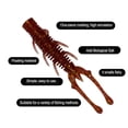 thumbnail image 4 of Soidarity Cebos de gusano de simulación, señuelos de agua salada, agua dulce, agua de mar, Crankbait, accesorios de pesca de río al aire libre, Type3 NO3 Soidarity OD020936-04, 4 of 6