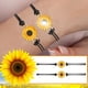 thumbnail image 2 of Pulseras de promesa rosa con girasol para amigas, regalos de amistad para mujeres y chicas adolescentes, 2 of 8