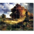thumbnail image 1 of Ceramic Tile Mural-Thomas Moran Landscapes Painting 525. 25.5" w x 21.25" h using (30) 4.25 x 4.25 ceramic tiles, 1 of 3
