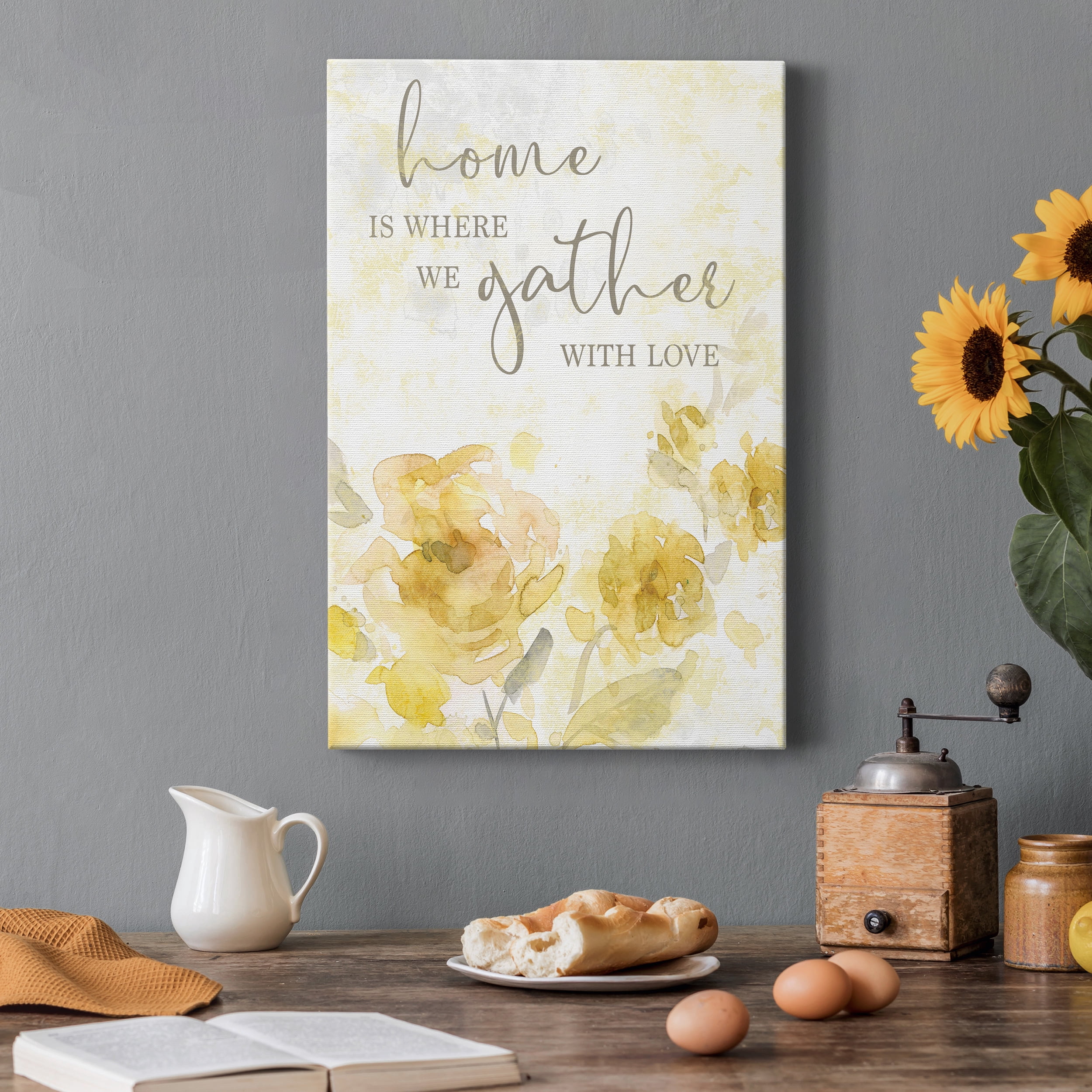 Gather with Love Premium Gallery Wrapped Canvas - Ready to Hang - 32 x 48